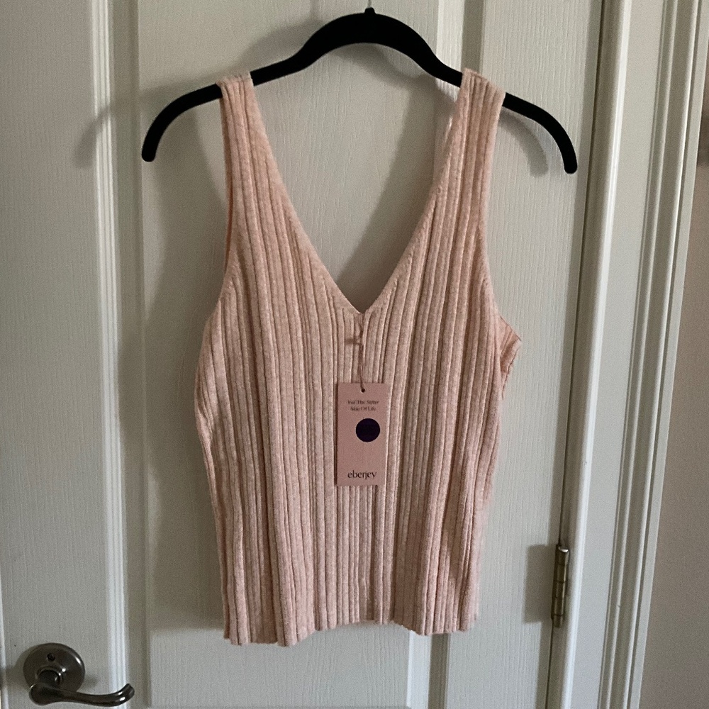 NWT EBERJEY Sweater Tank